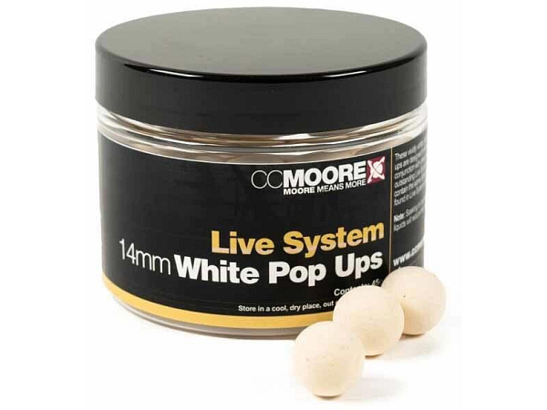 CC Moore - POP UPS Live System, 14mm, 45ks, White