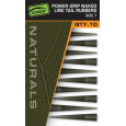 FOX - Převleky Edges Naturals Power Grip Naked Line Tail Rubbers Size 7, 10ks