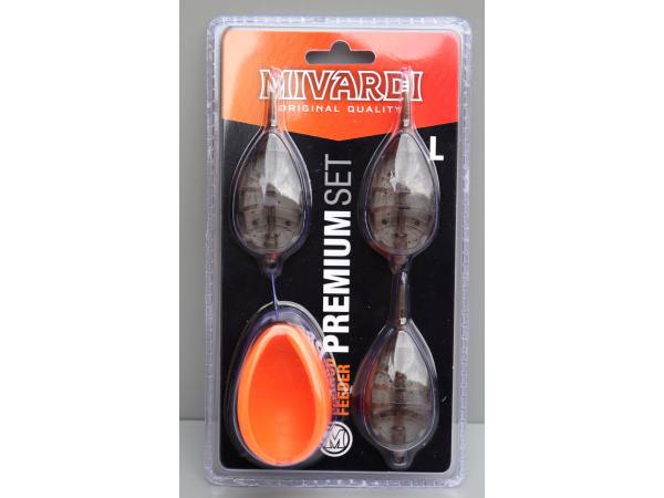 Mivardi Method Feeder set Premium L (30g + 40g + 50g + formička)