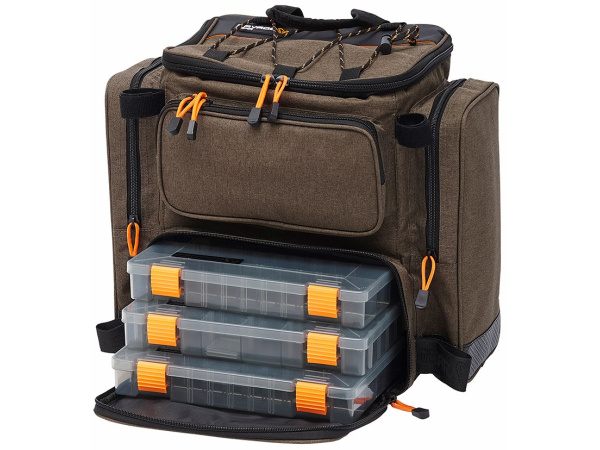 SAVAGE GEAR - Batoh Specialist Rucksack + 3 plast. boxy, 23L