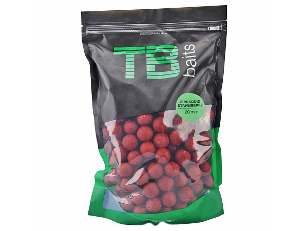 TB Baits - Boilie GLM Squid Strawberry - 2,5 kg 24 mm