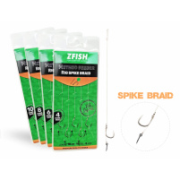 ZFISH Návazec Method Feeder Rig Spike Braid 5 ks - Velikost Háčku 8
