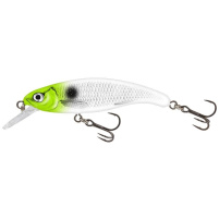 Salmo - Wobler Slick stick floating 6cm - Green Bone Flash