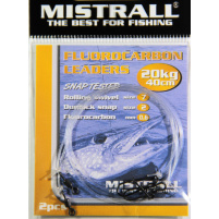 MISTRALL- Návazec fluocarbon - 40cm 20kg