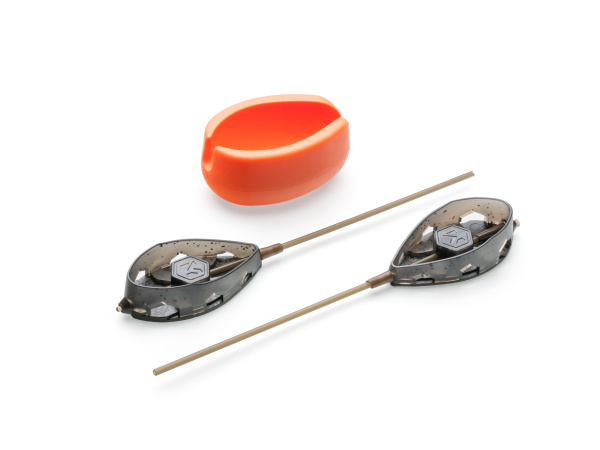 Mivardi Sada rychlovýměnných method krmítek QMR Flat XL long (50g + 60g + mould)