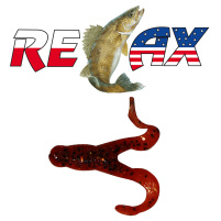 Relax - Gumová nástraha Turbo Frog 1 - Barva L130 - blister box 5ks - 4,5cm