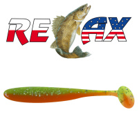 Relax - Gumová nástraha Bass 3 - Barva L186 - blister 4ks - 8,5cm