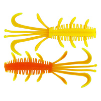 Kinetic - Gumová nástraha NYX, 6,5cm, 1,4g, 10ks, Yellow/Orange, Garlic