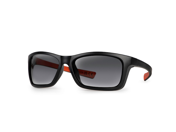 Fox Collection Wraps Black/Orange - Grey Lens