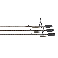 Fox montáž Edges Copper Core Heli-Clip Rigs