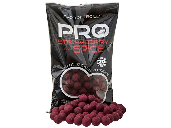 Starbaits - Boilies Strawberry Spice, 800g