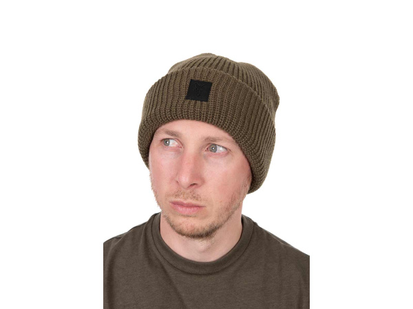 Fox Olive Merino Blend Beanie Hat