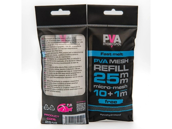 PVA Hydrospol – Fast Melt náhradní PVA punčocha 25 mm 10 + 1 m