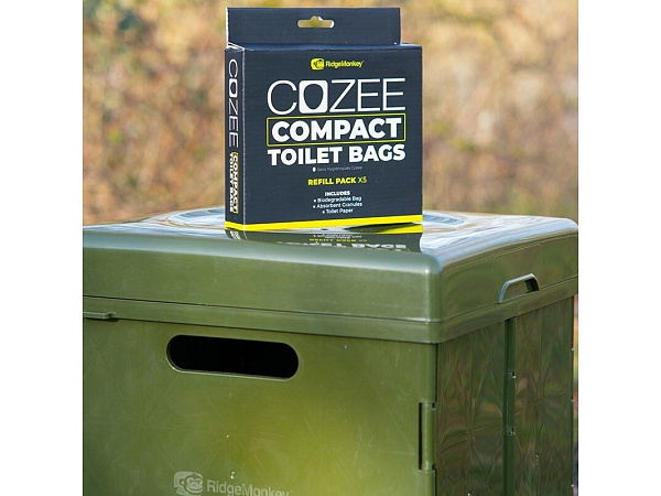 RidgeMonkey - Náhradní Sáčky Do Toalety CoZee Compact Toilet Bags Refill Pack 5 ks