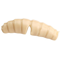 Berkley - Gumová Nástraha PowerBait Action Waxies Sinking Natural White, 2cm, 14ks