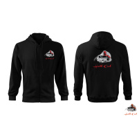 Hell-Cat - Mikina ze zipem černá - M