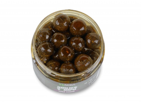 Nikl - Boilies v dipu 18+20mm 250g