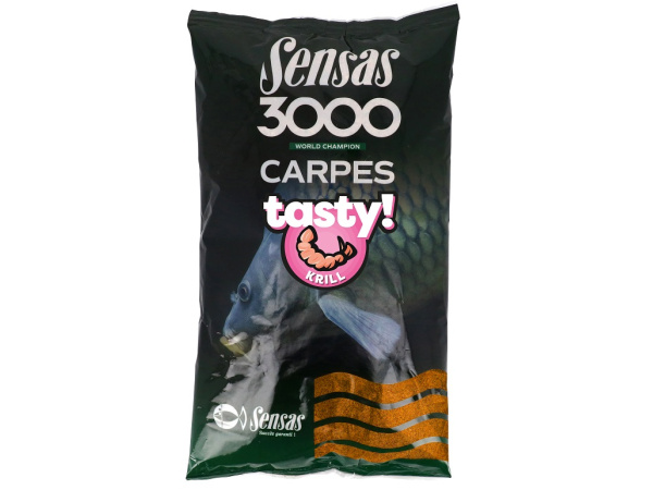 Sensas - Krmítková směs 3000 Carp tasty, 1kg