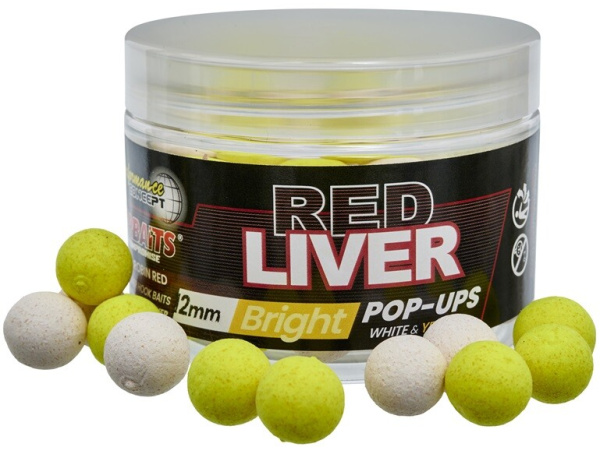Starbaits - Pop Up Bright, 50g - Red Liver