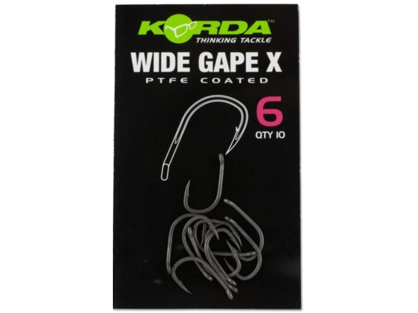 KORDA Háčky Wide Gape X 10 ks