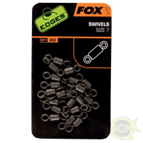 Fox - Obratlíky Swivels Standard vel. 10