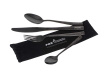 Fox Cookware Black Stainless Cutlery Set