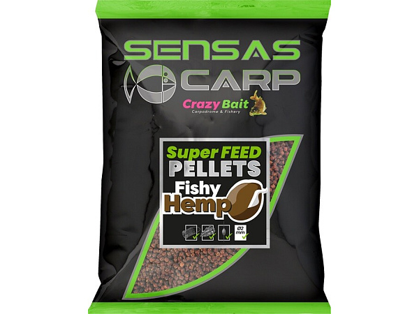 Sensas - Pelety Super Feed 650g, 2mm