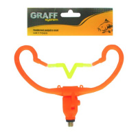 GRAFF - Feederová podpěra V mini Oranžová