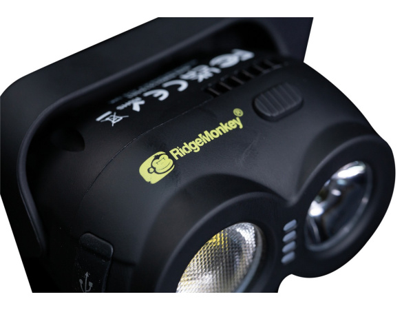 RidgeMonkey - dobíjecí čelovka VRH150X USB Rechargeable Headtorch  