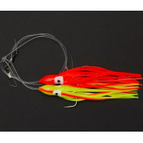 RON THOMPSON - Návazec Sea rig 8 / octopus 12cm UV / háček vel. 5/0 / vlasec 0,60mm