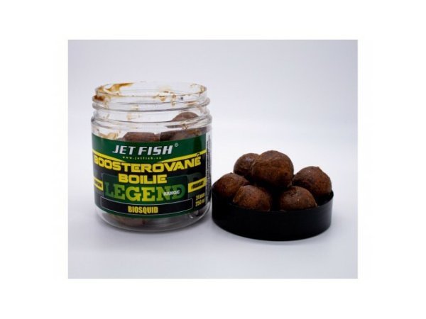 JET FISH - Boosterované boilie LEGEND RANGE 24mm 250ml - biosqid