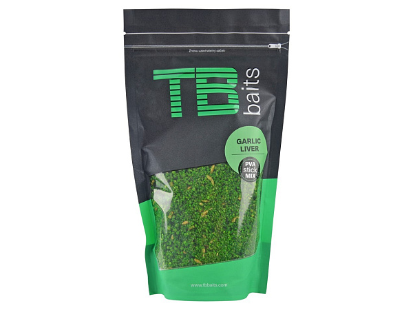 TB baits - PVA Stick Mix Garlic Liver - 200g Výprodej