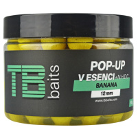 TB baits - Dipované Pop Up 12mm 65g - banana + NHDC