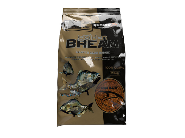 GENLOG KRMNÁ SMĚS GOLDEN BREAM - Big Bream / Velký Cejn 3kg Výprodej