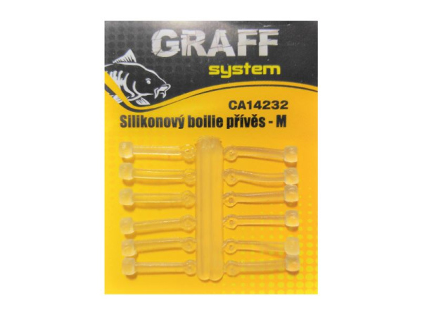 GRAFF - Silikonový boilie přívěs - M 2ks