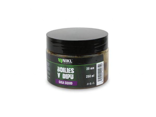 Karel Nikl - Boilies v dipu Giga Squid 250g