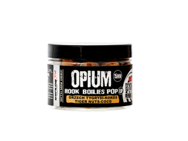 GENLOG OPIUM HOOK BOILIES Pop Up 15mm, 150ml