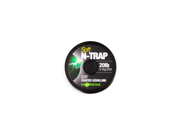 KORDA Návazcová Šňůrka N-Trap Soft Weedy Green 20 m