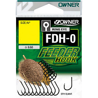 Owner - Háčky FDH-0.14 FEEDER HOOK s očkem, bal. 11ks, vel. 14