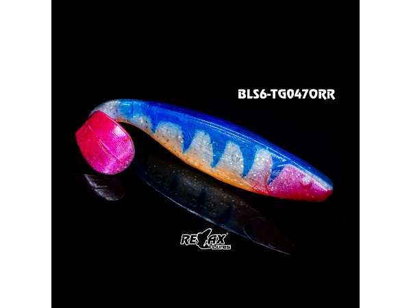 Relax - Gumová nástraha Kopyto 4L Tiger - Barva TG047ORR - blister 4ks - 10cm