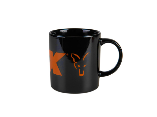 FOX - Hrnek keramický Black and Orange logo ceramic mug 