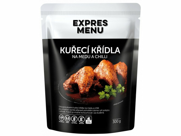 EXPRES MENU - Kuřecí křídla na medu a chilli 300g