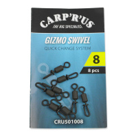 Carp'R'Us Carp´R´Us Obratlíky Gizmo Quick Change Swivel vel.8, 8ks