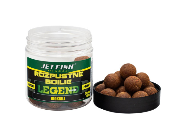 JET FISH - Rozpustné boilies LR 24mm 250ml