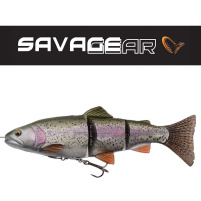 SAVAGE GEAR - Nástraha 4D Line thru trout 15cm / 35g - Rainbow