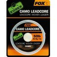 FOX - Olověná šňůra Camo ledcore 50lb(22,7kg) 25m camo