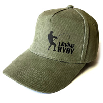 Kšiltovka Lovíme ryby Khaki classic