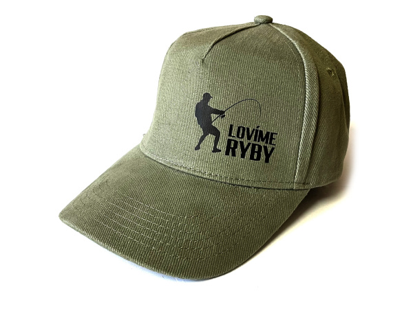 Kšiltovka Lovíme ryby Khaki classic