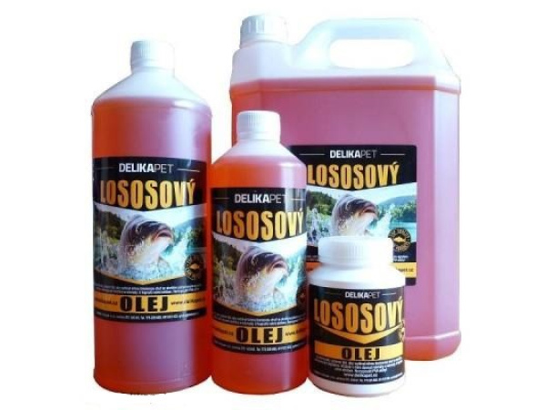 DELIKA - PET - Lososový olej Fish OIL