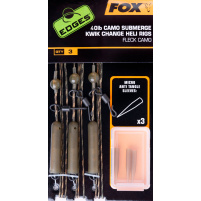 FOX - Hotová Submerge montáž kwik change heli rigs fleck camo